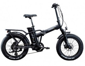 Lombardo Appia E-Bike 20" BLACK OSSIDIANA/WHITE MONROE-YELLOW LUME MATT DRIMALASBIKES